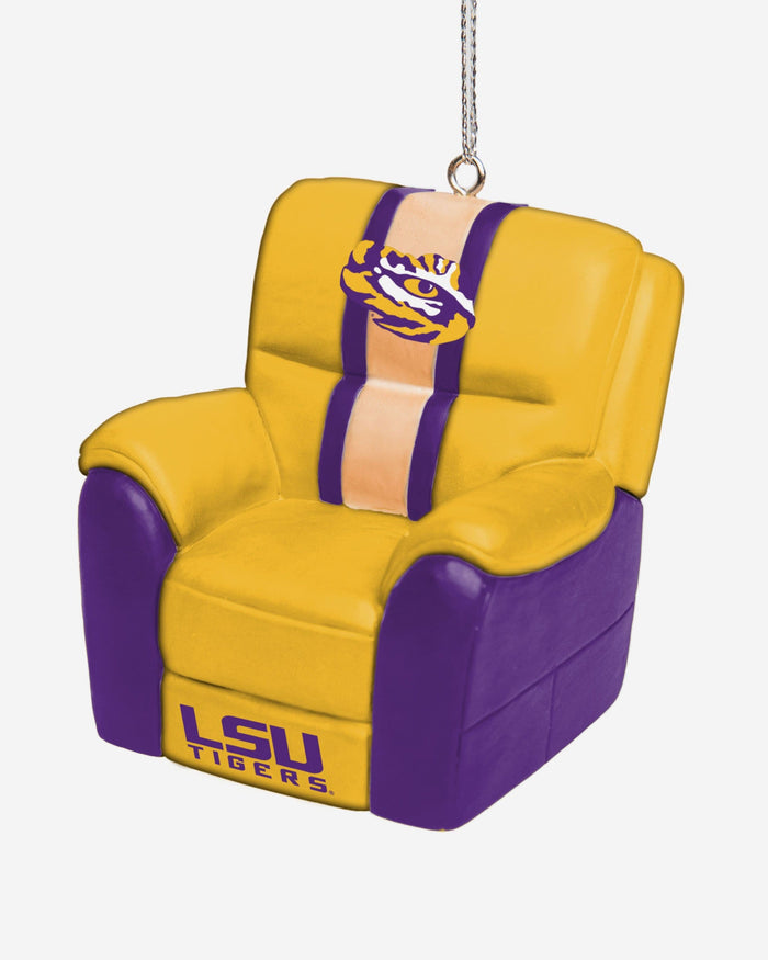 LSU Tigers Reclining Chair Ornament FOCO - FOCO.com