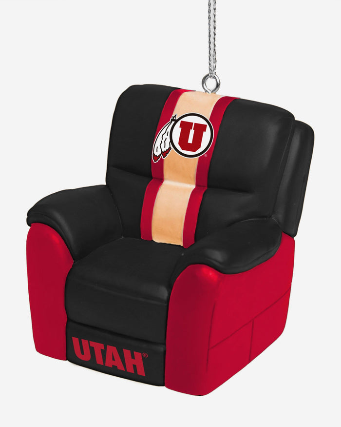 Utah Utes Reclining Chair Ornament FOCO - FOCO.com