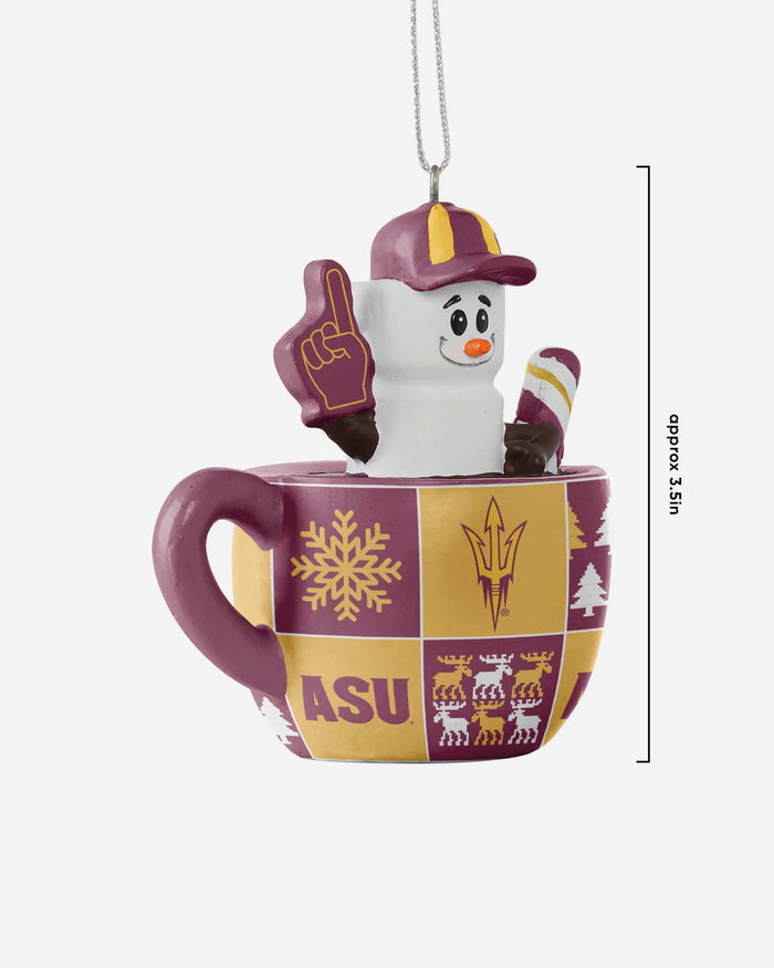 Arizona State Sun Devils Smores Mug Ornament FOCO - FOCO.com