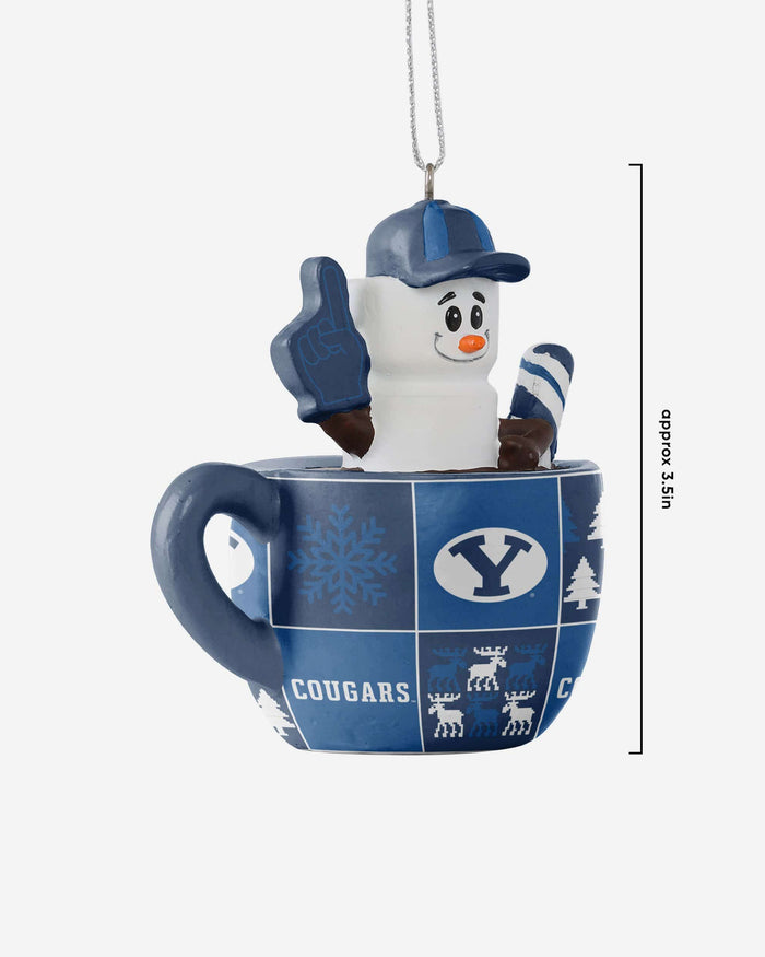 BYU Cougars Smores Mug Ornament FOCO - FOCO.com