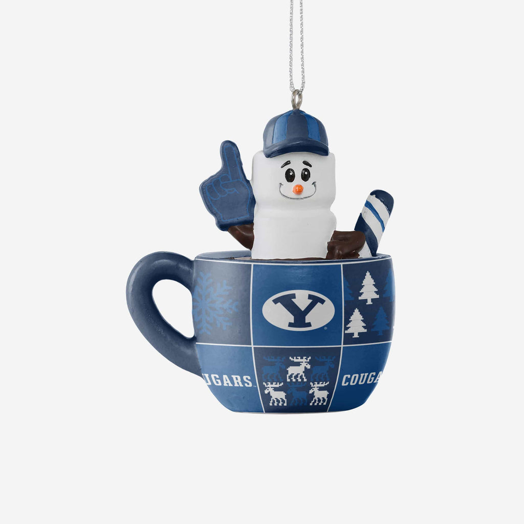 BYU Cougars Smores Mug Ornament FOCO - FOCO.com
