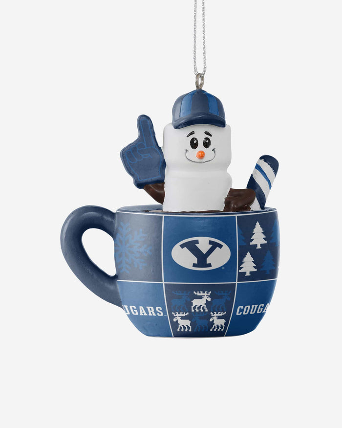 BYU Cougars Smores Mug Ornament FOCO - FOCO.com