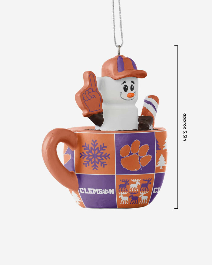 Clemson Tigers Smores Mug Ornament FOCO - FOCO.com