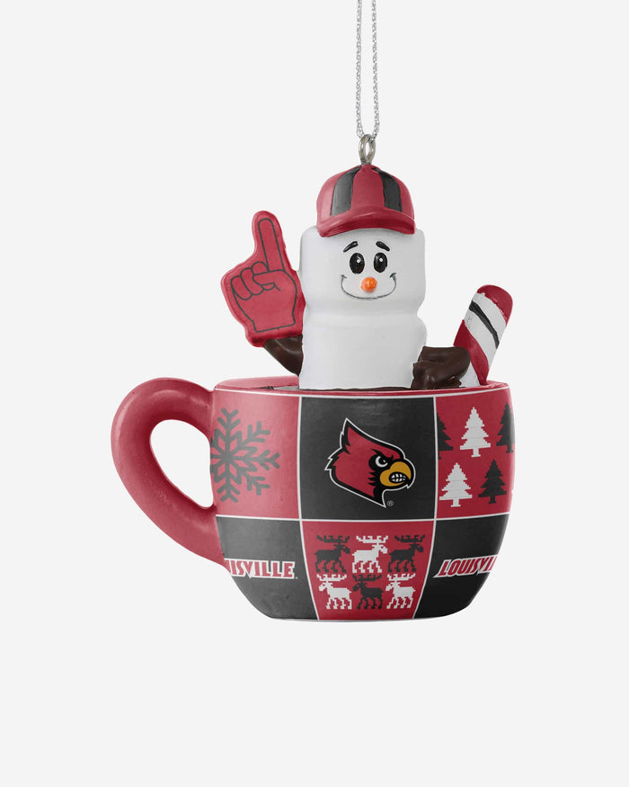 Louisville Cardinals Smores Mug Ornament FOCO - FOCO.com