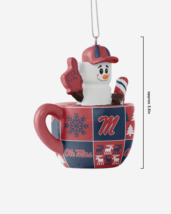 Ole Miss Rebels Smores Mug Ornament FOCO - FOCO.com