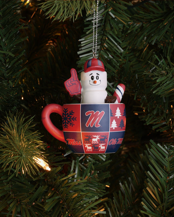 Ole Miss Rebels Smores Mug Ornament FOCO - FOCO.com