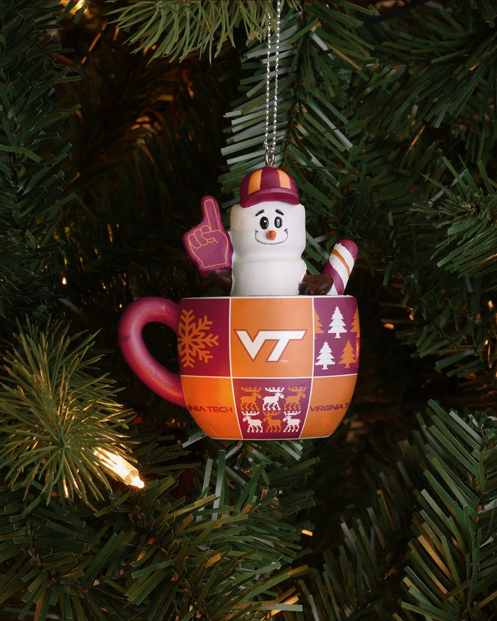 Virginia Tech Hokies Smores Mug Ornament FOCO - FOCO.com