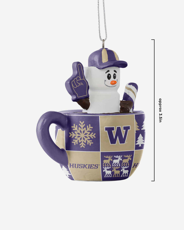 Washington Huskies Smores Mug Ornament FOCO - FOCO.com