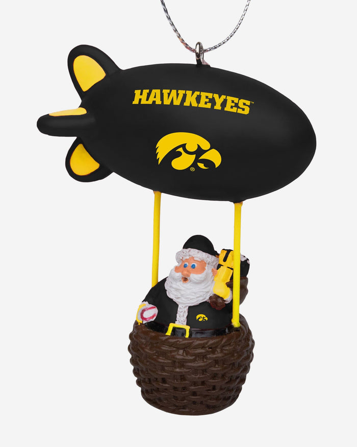 Iowa Hawkeyes Santa Blimp Ornament FOCO - FOCO.com