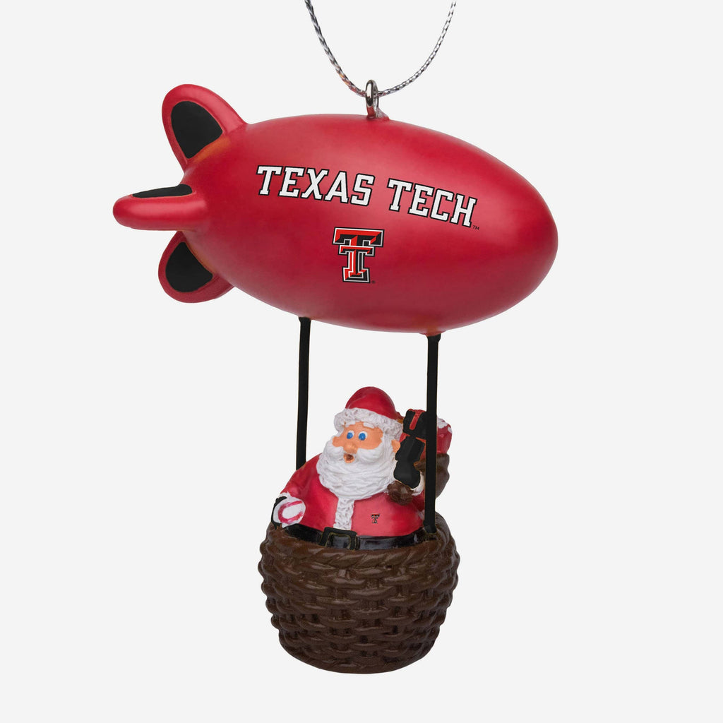 Texas Tech Red Raiders Santa Blimp Ornament FOCO - FOCO.com