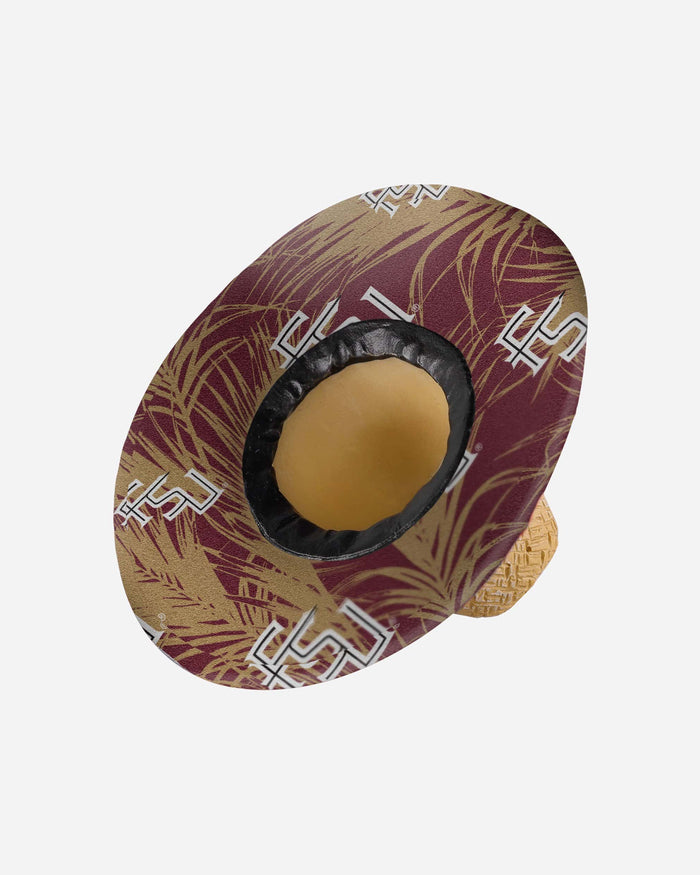 Florida State Seminoles Straw Hat Ornament FOCO - FOCO.com