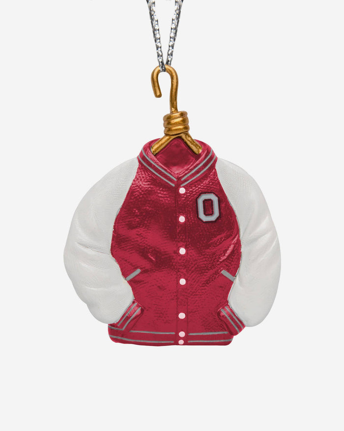 Ohio State Buckeyes Varsity Jacket Ornament FOCO - FOCO.com