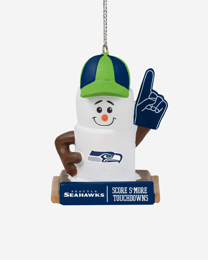 Seattle Seahawks Smores Ornament Foco - FOCO.com