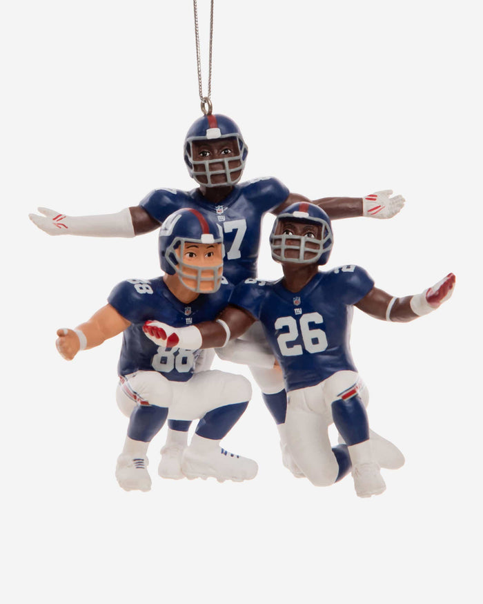 New York Giants 3 Player Team Celebration Ornament FOCO - FOCO.com