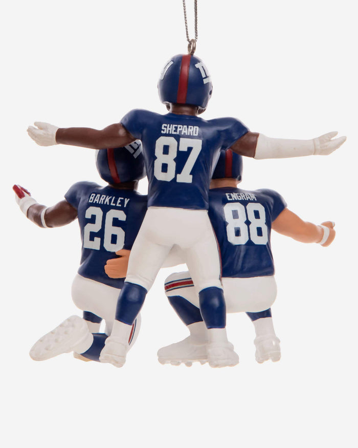 New York Giants 3 Player Team Celebration Ornament FOCO - FOCO.com