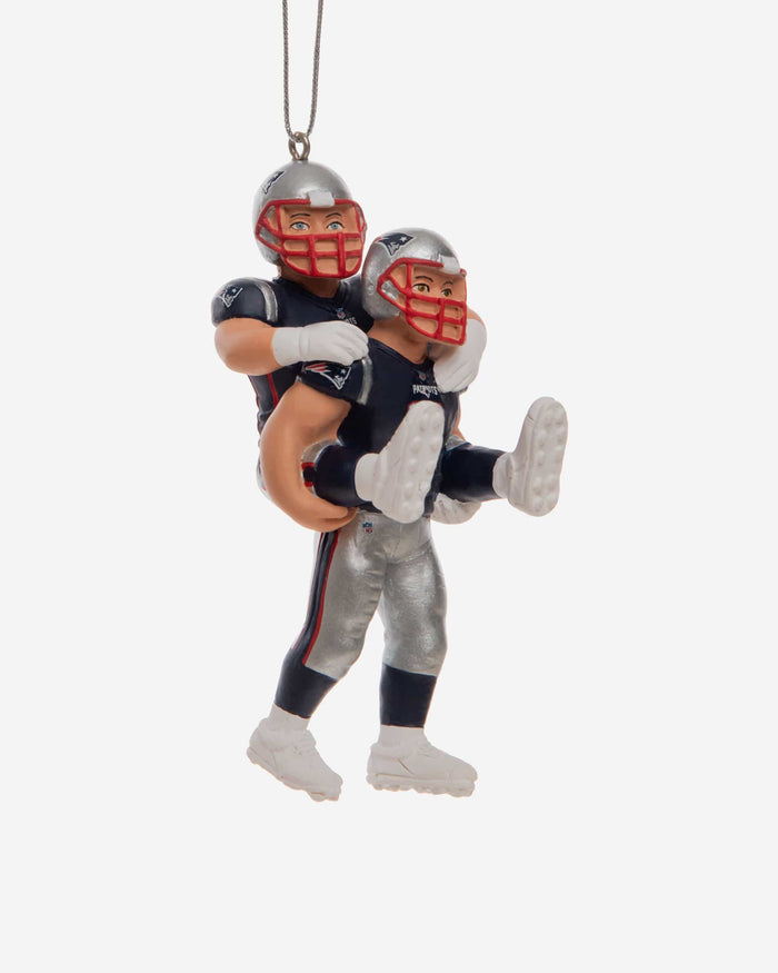 New England Patriots 3 Player Team Celebration Ornament FOCO - FOCO.com