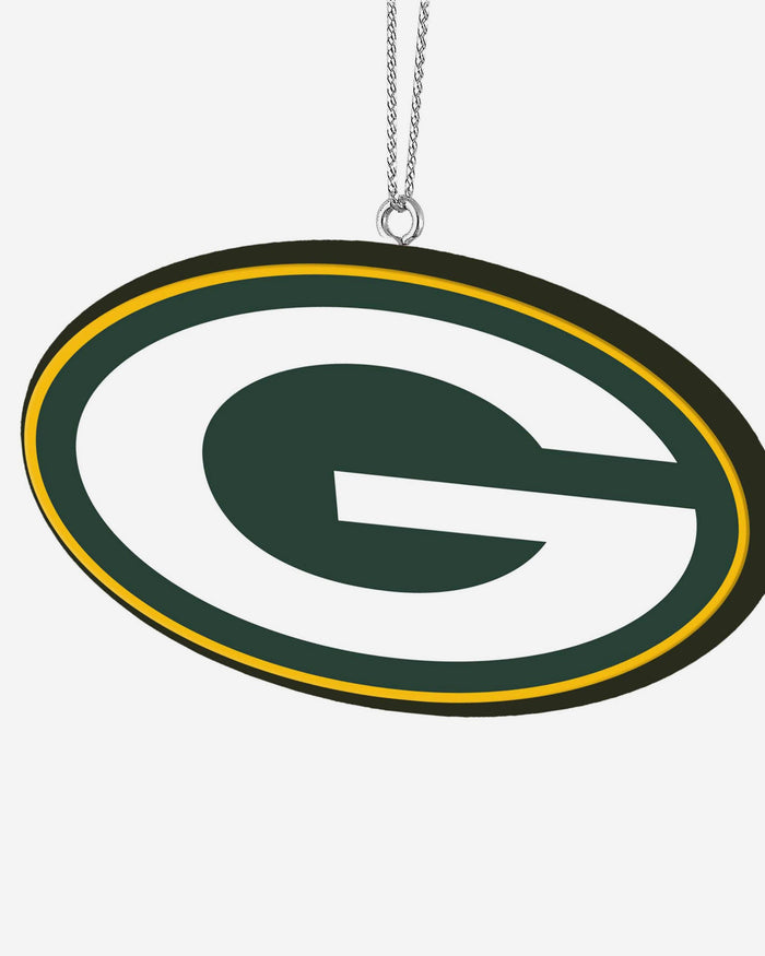 Green Bay Packers Resin Logo Ornament FOCO - FOCO.com