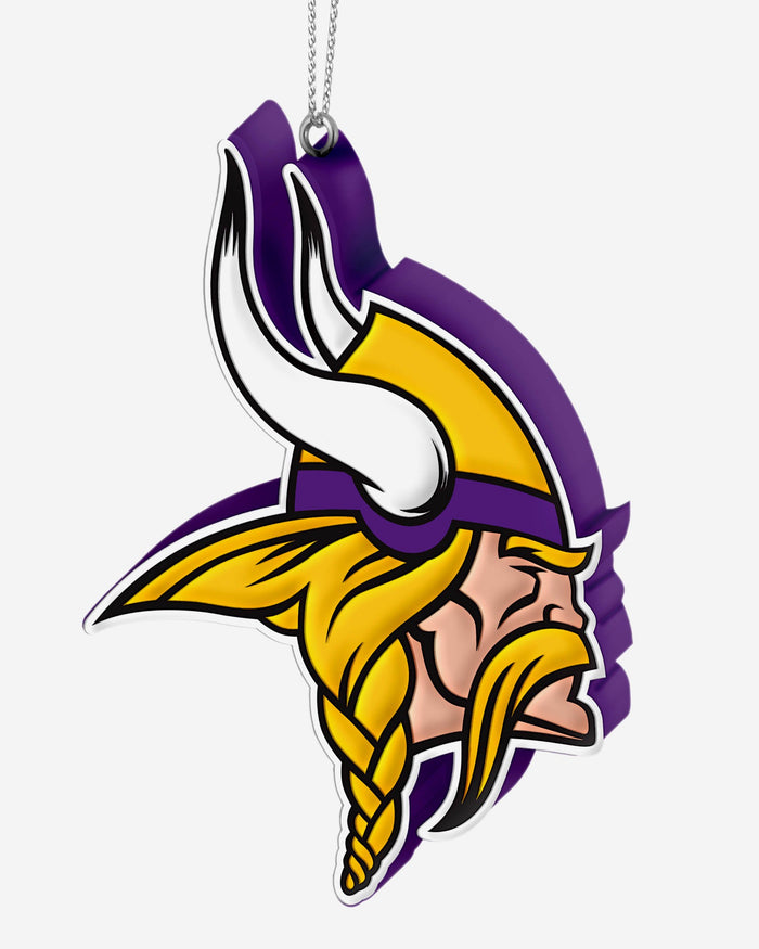 Minnesota Vikings Resin Logo Ornament FOCO - FOCO.com
