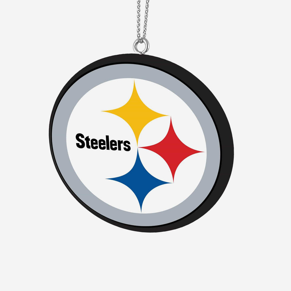 Pittsburgh Steelers Resin Logo Ornament FOCO - FOCO.com