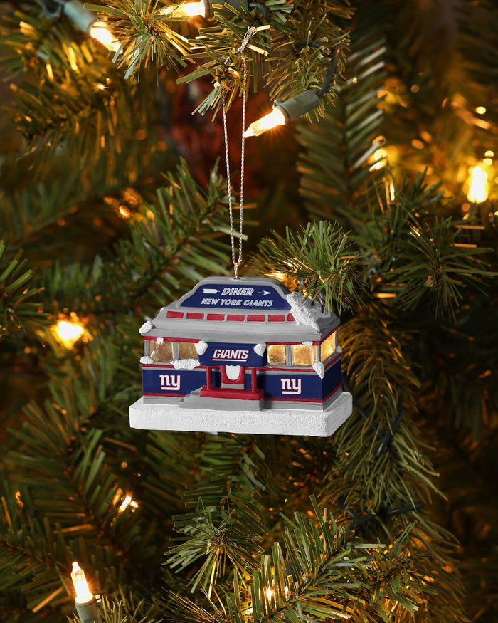 New York Giants Light Up Diner Ornament FOCO - FOCO.com
