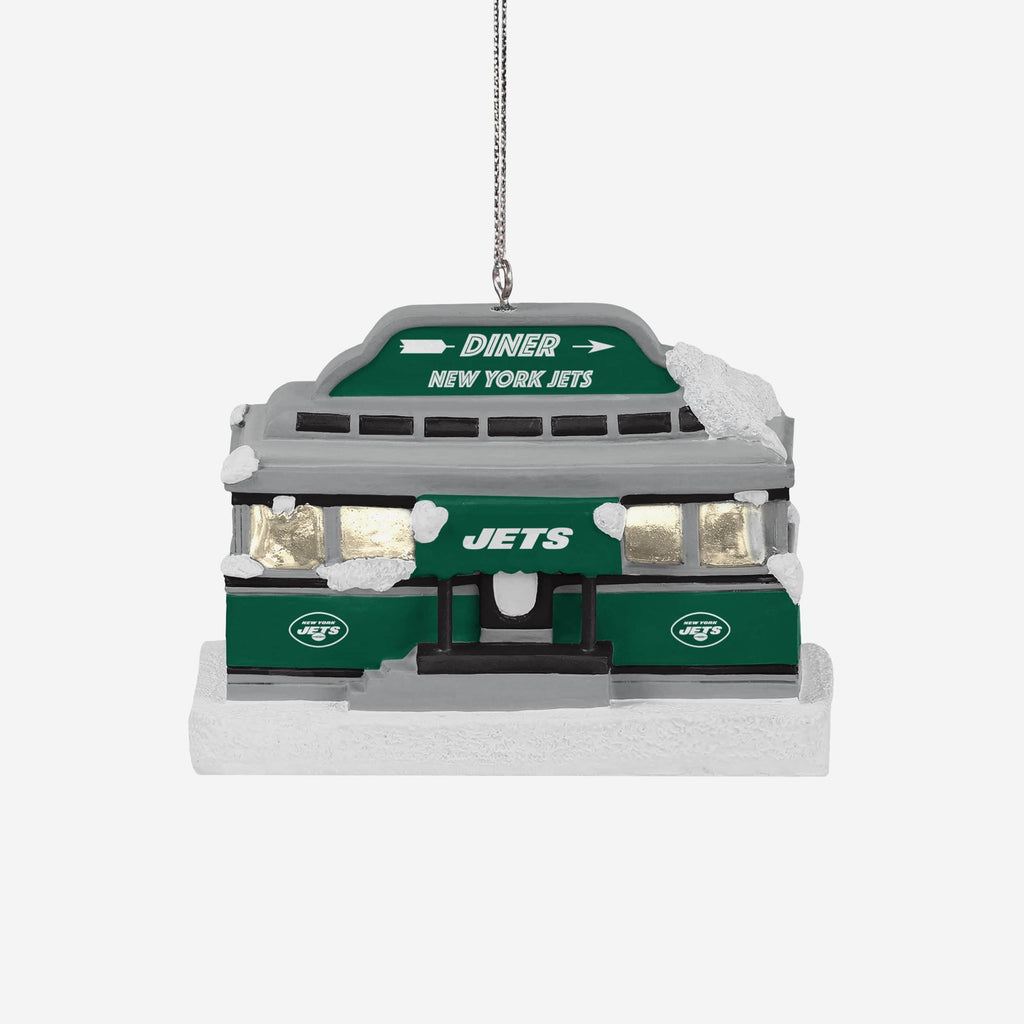 New York Jets Light Up Diner Ornament FOCO - FOCO.com
