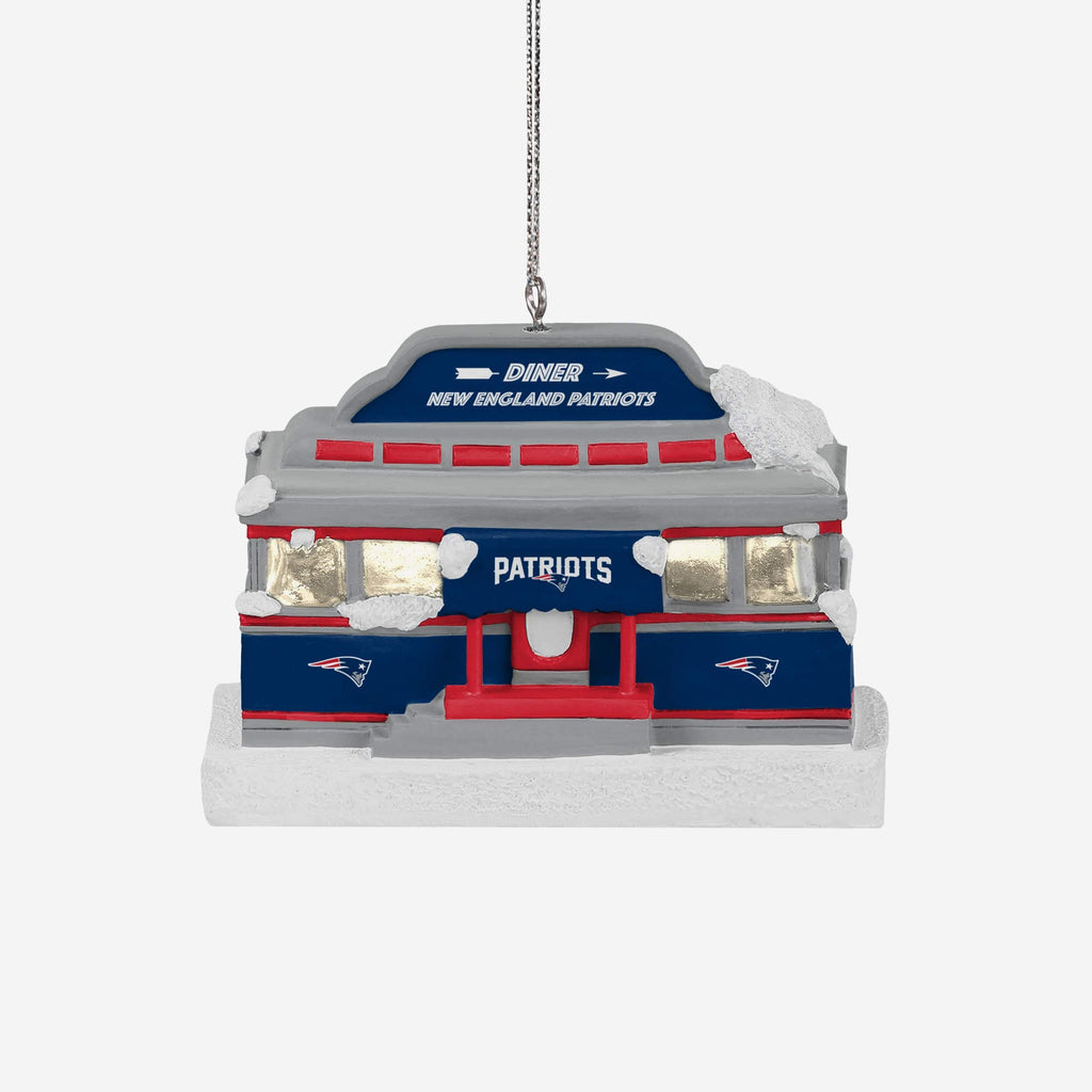 New England Patriots Light Up Diner Ornament FOCO - FOCO.com