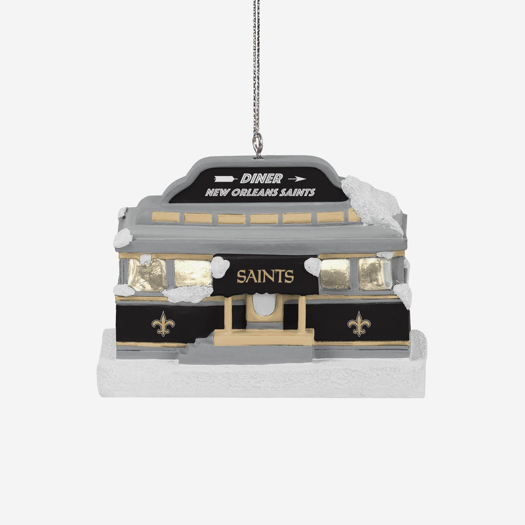 New Orleans Saints Light Up Diner Ornament FOCO - FOCO.com