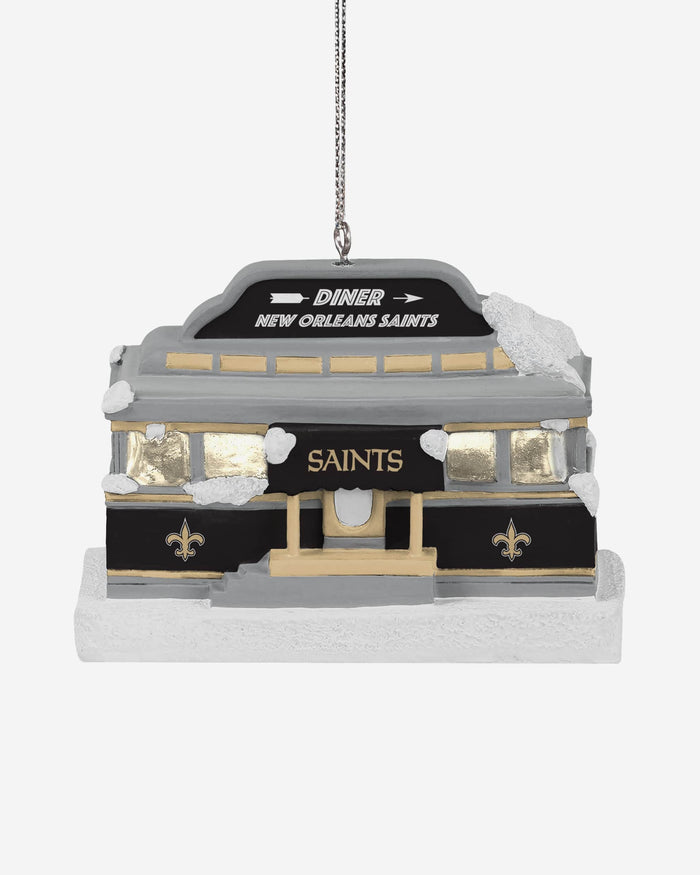 New Orleans Saints Light Up Diner Ornament FOCO - FOCO.com