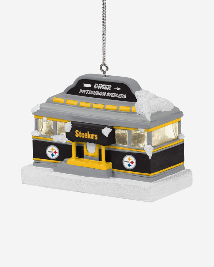 Pittsburgh Steelers Light Up Diner Ornament FOCO - FOCO.com