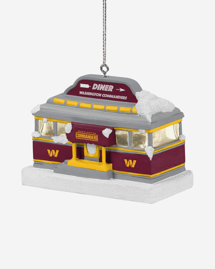 Washington Commanders Light Up Diner Ornament FOCO