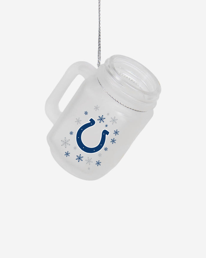 Indianapolis Colts Mason Jar Ornament FOCO - FOCO.com