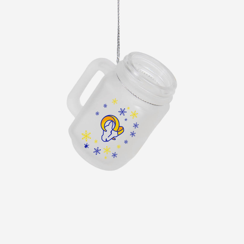 Los Angeles Rams Mason Jar Ornament FOCO