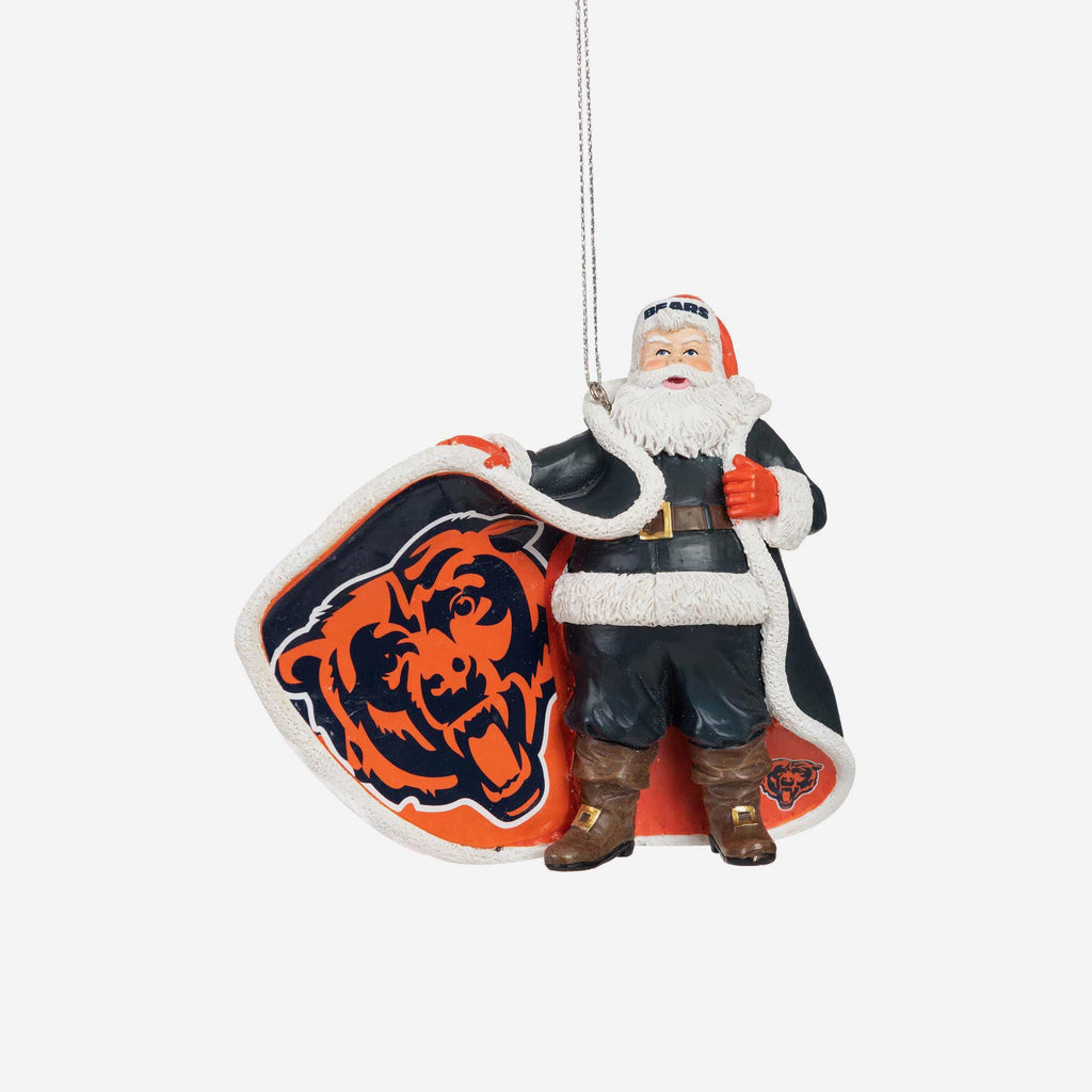 Chicago Bears Photoprint Santa Ornament FOCO - FOCO.com