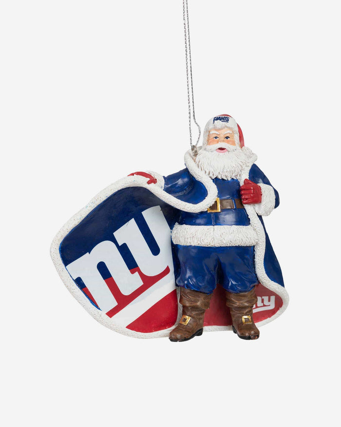 New York Giants Photoprint Santa Ornament FOCO - FOCO.com