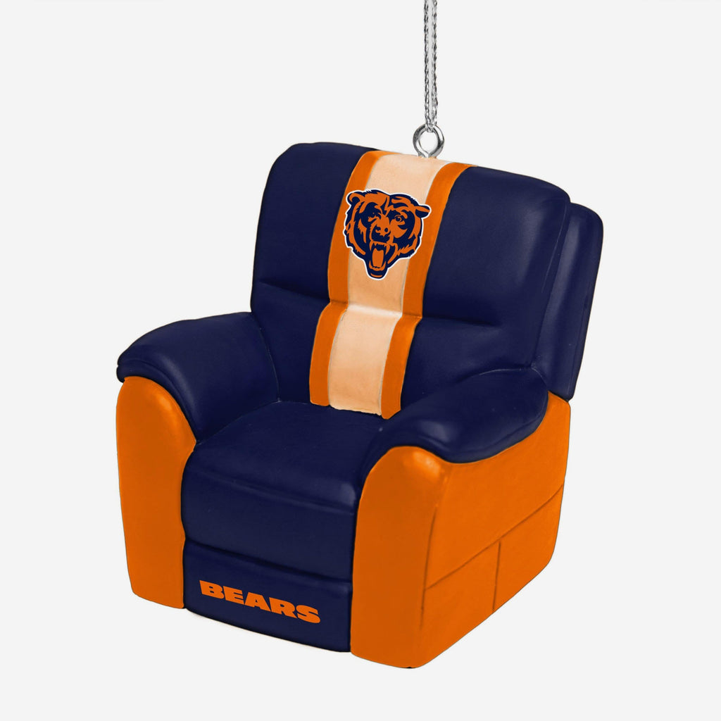 Chicago Bears Reclining Chair Ornament FOCO - FOCO.com