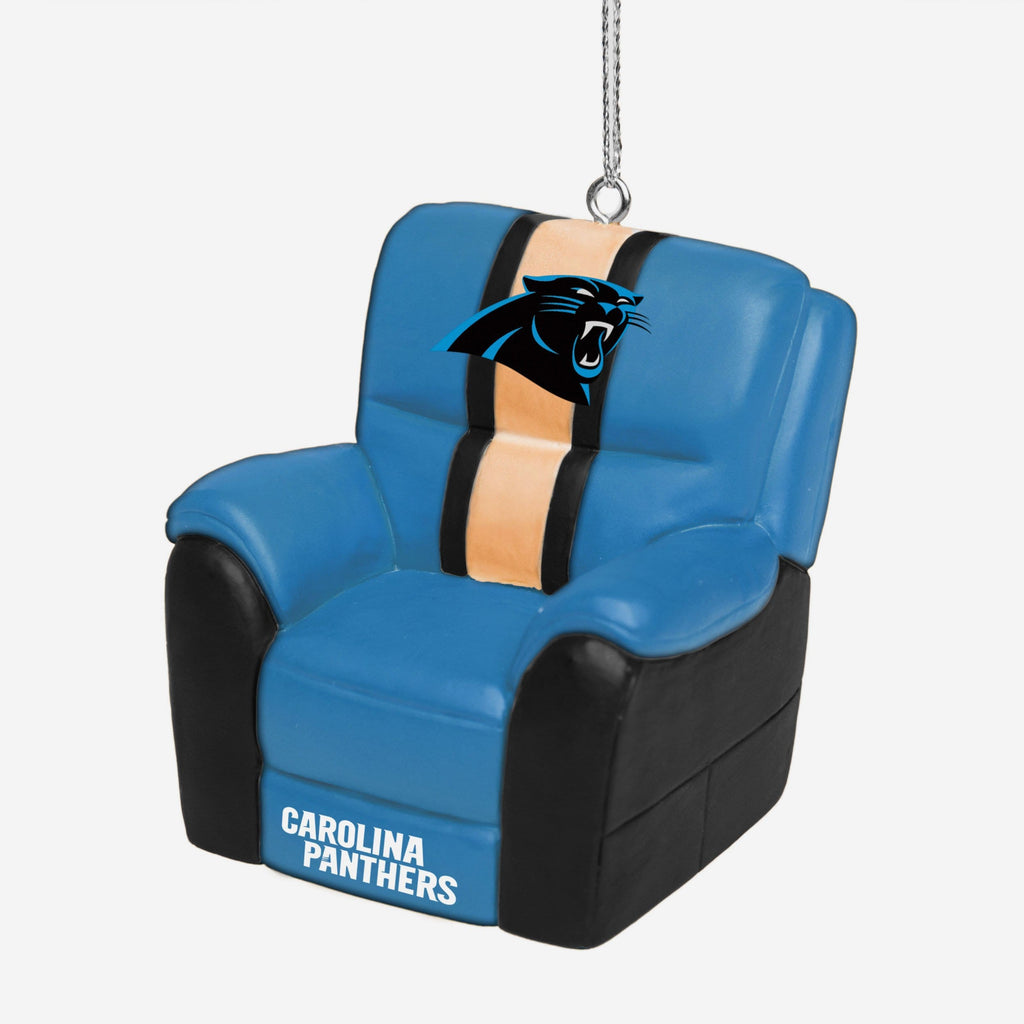 Carolina Panthers Reclining Chair Ornament FOCO - FOCO.com