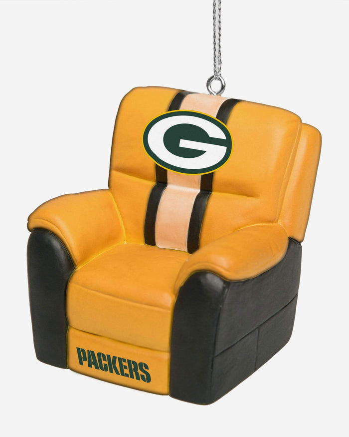 Green Bay Packers Reclining Chair Ornament FOCO - FOCO.com