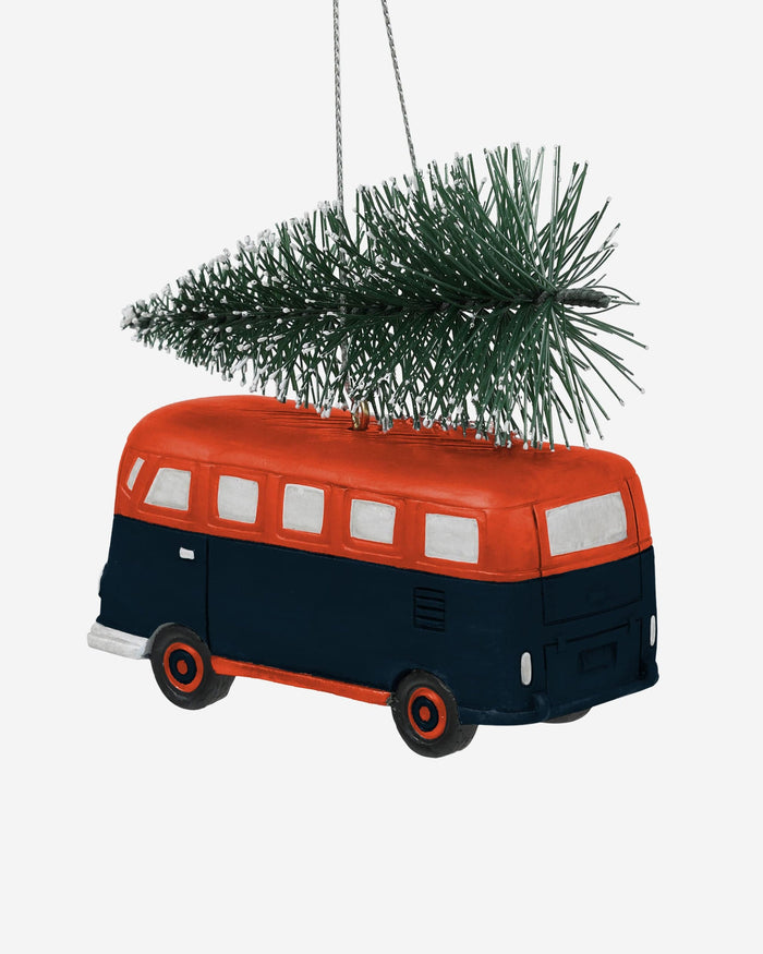 Chicago Bears Retro Bus With Tree Ornament FOCO - FOCO.com