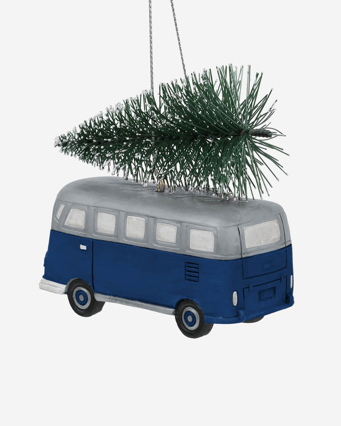 Indianapolis Colts Retro Bus With Tree Ornament Foco - FOCO.com