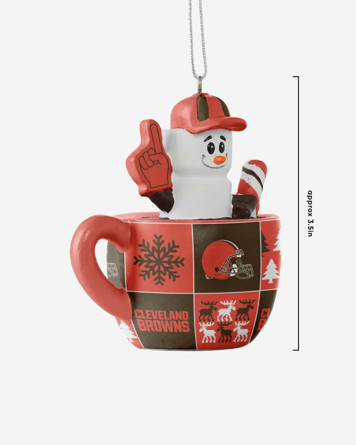 Cleveland Browns Smores Mug Ornament FOCO - FOCO.com