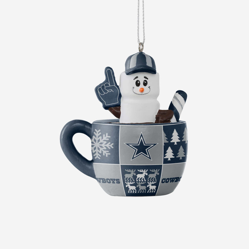 Dallas Cowboys Smores Mug Ornament FOCO - FOCO.com