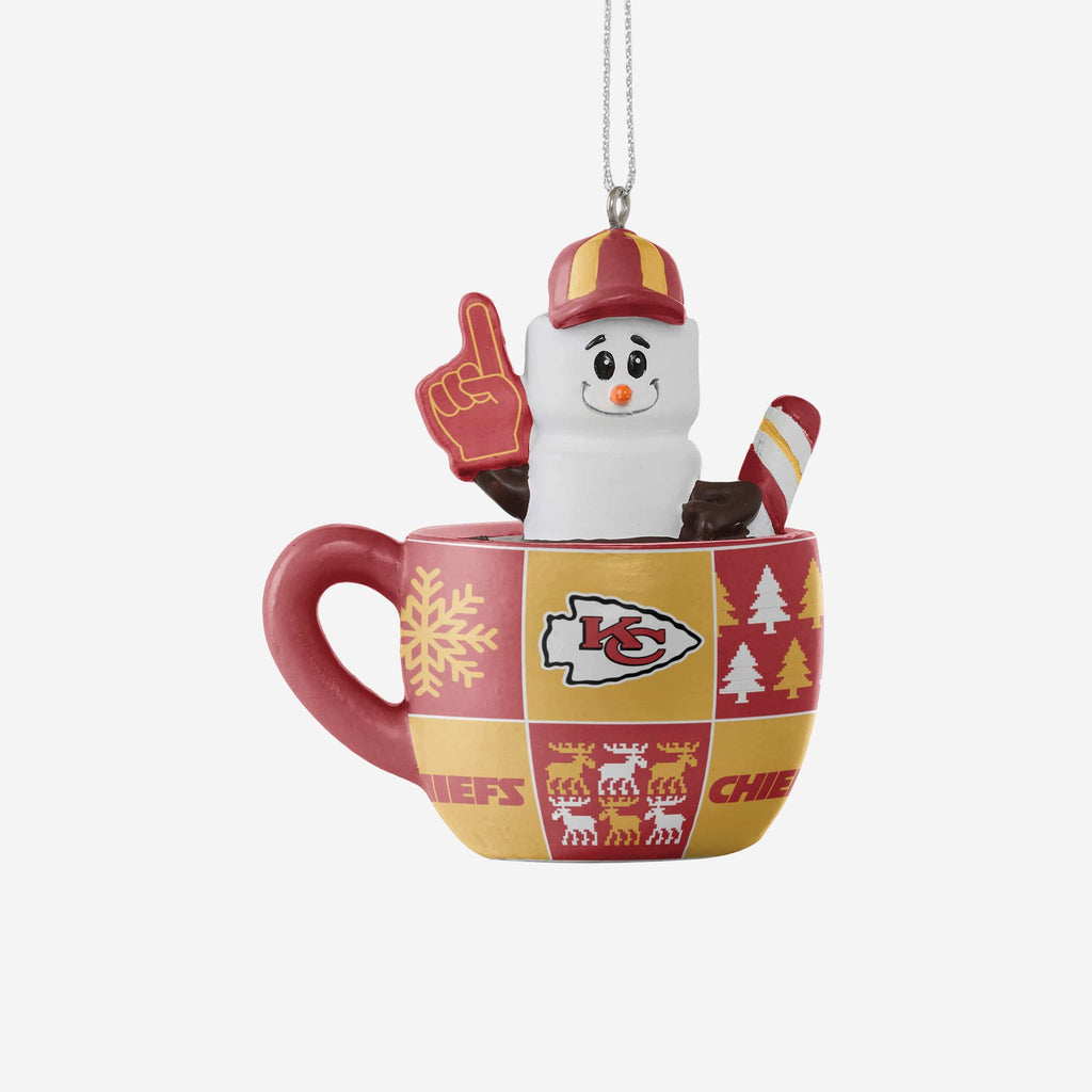 Kansas City Chiefs Smores Mug Ornament FOCO - FOCO.com