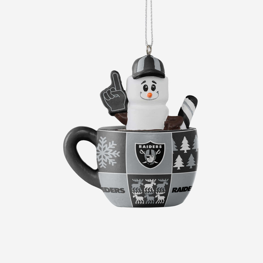 Las Vegas Raiders Smores Mug Ornament FOCO - FOCO.com