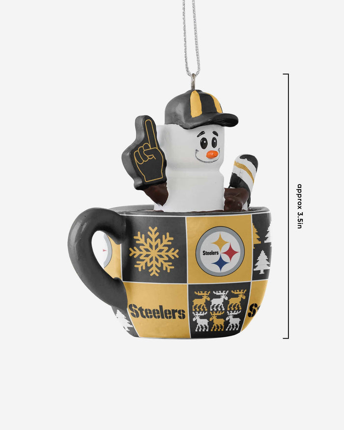 Pittsburgh Steelers Smores Mug Ornament FOCO - FOCO.com