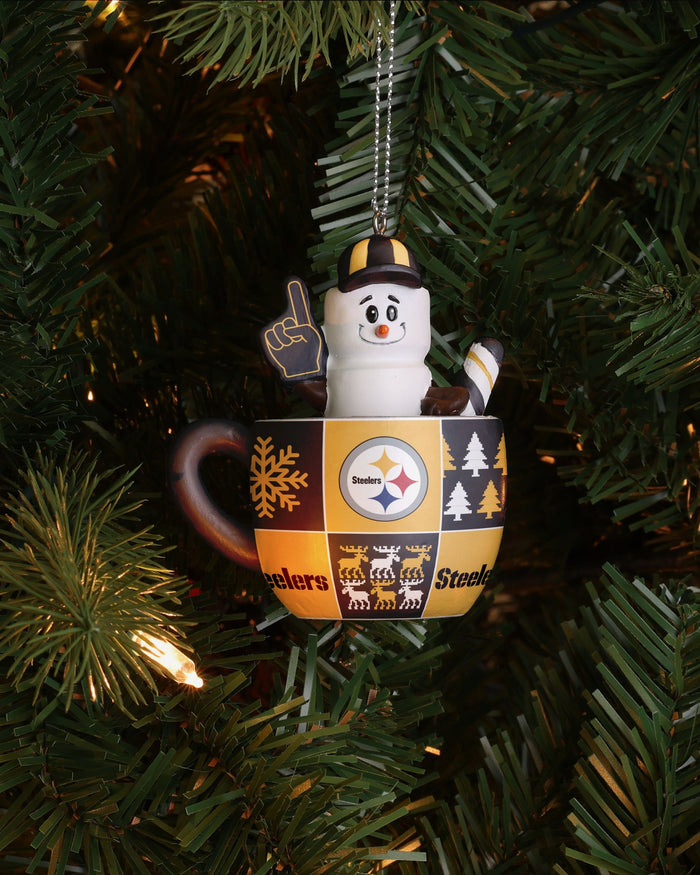 Pittsburgh Steelers Smores Mug Ornament FOCO - FOCO.com