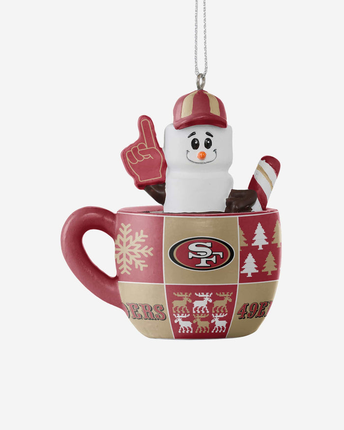 San Francisco 49ers Smores Mug Ornament FOCO - FOCO.com