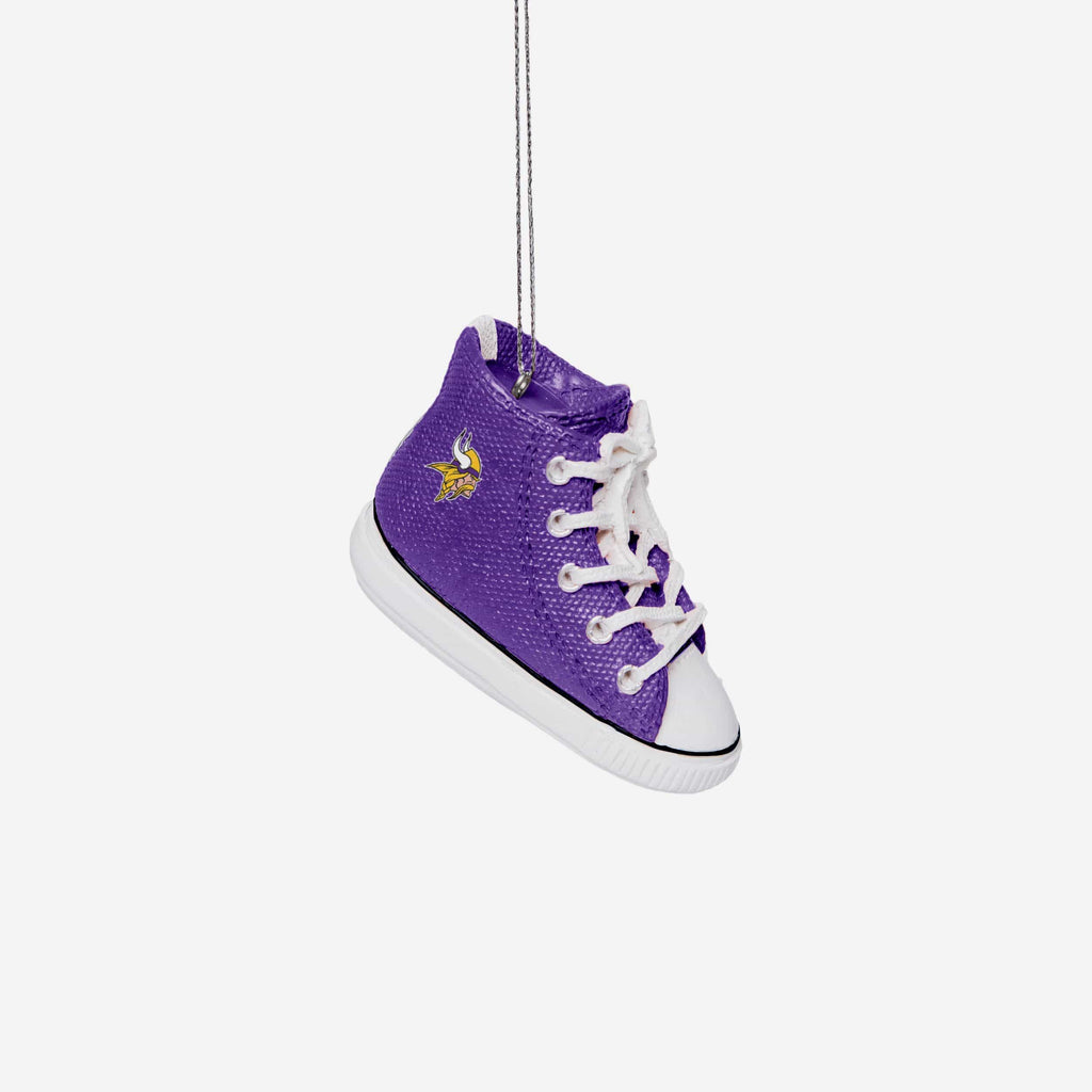 Minnesota Vikings Sneaker Ornament FOCO - FOCO.com