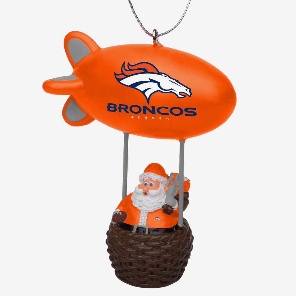 Denver Broncos Santa Blimp Ornament FOCO - FOCO.com