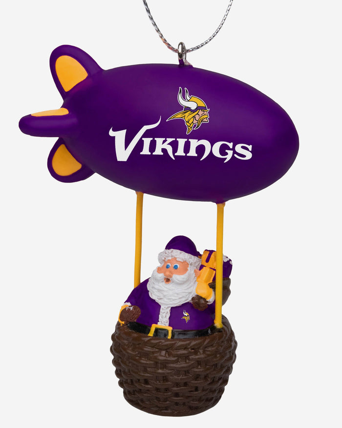 Minnesota Vikings Santa Blimp Ornament FOCO - FOCO.com