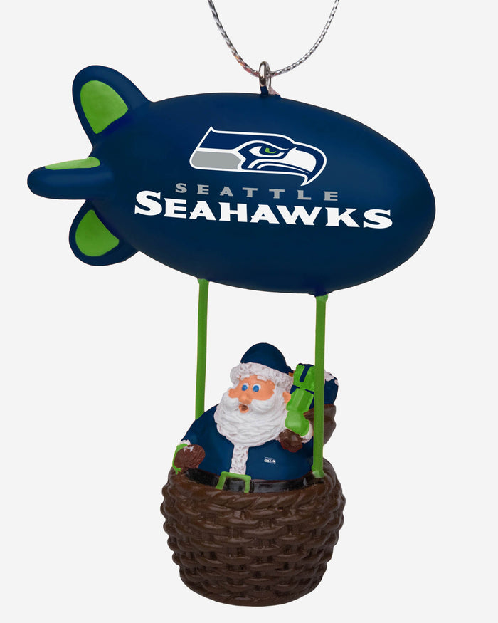 Seattle Seahawks Santa Blimp Ornament FOCO - FOCO.com